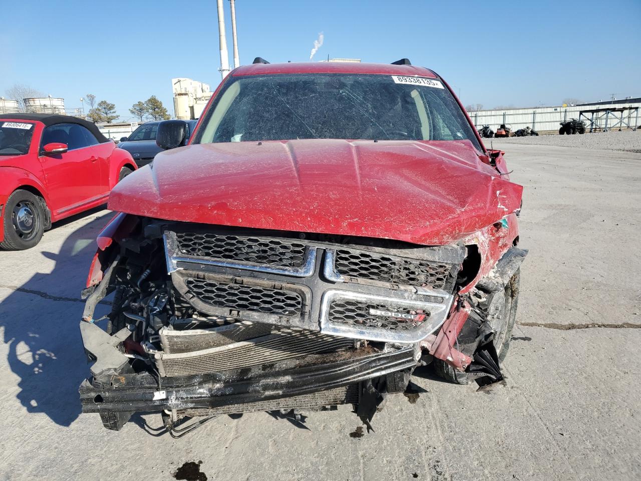 2018 Dodge Journey VIN 3C4PDCABXJT509375 Copart auction photo, front end / rear end damage thumbnail 5