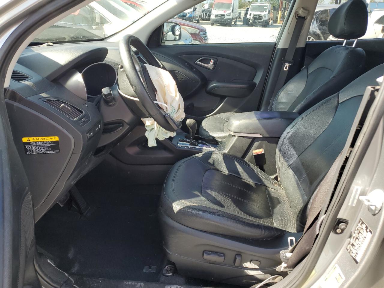 2013 Hyundai Tucson VIN KM8JU3AC4DU727378 Copart auction photo, front end damage thumbnail 7