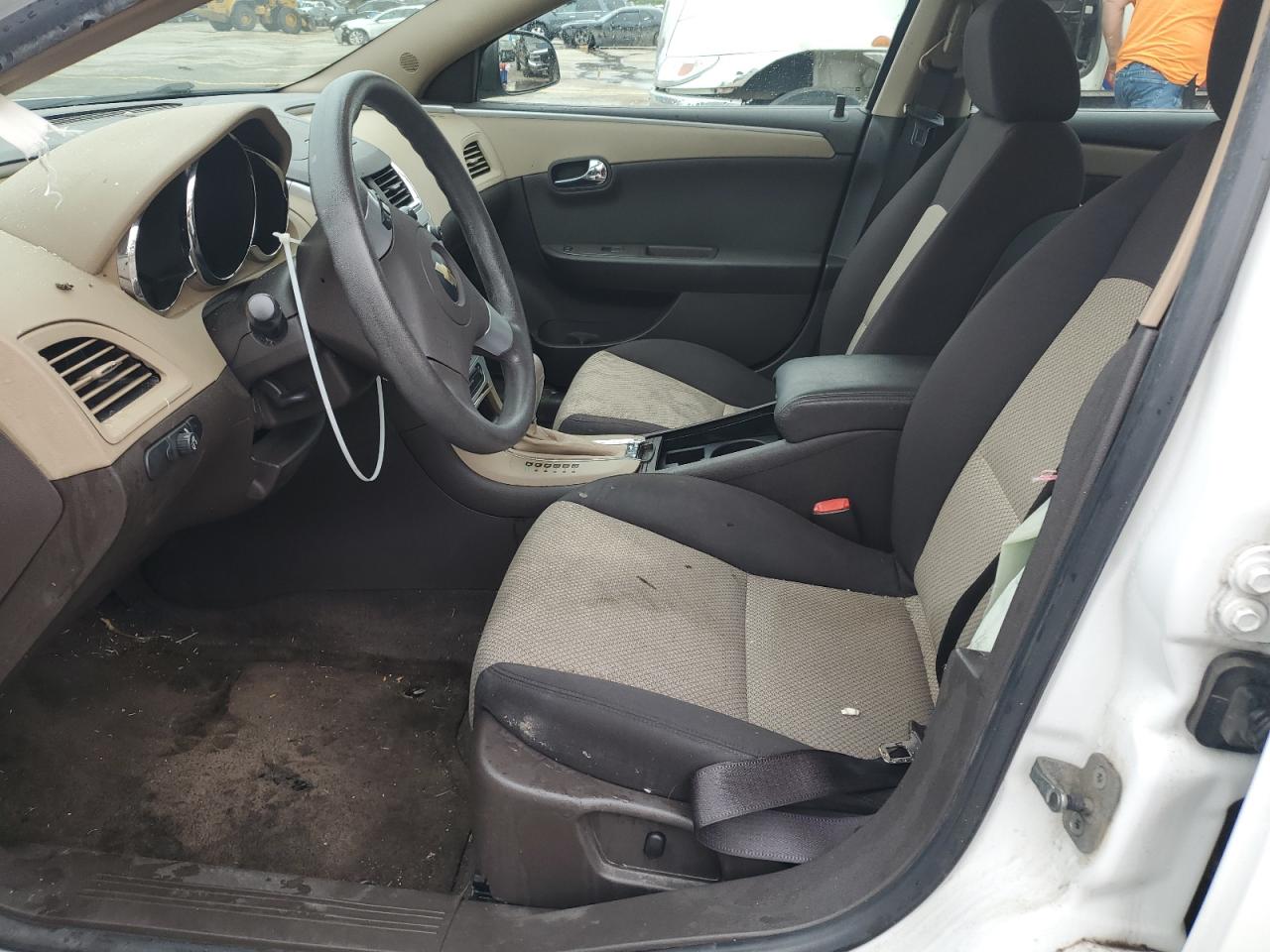 2009 Chevrolet Malibu VIN 1G1ZG57B594193378 Copart auction photo, side damage thumbnail 7