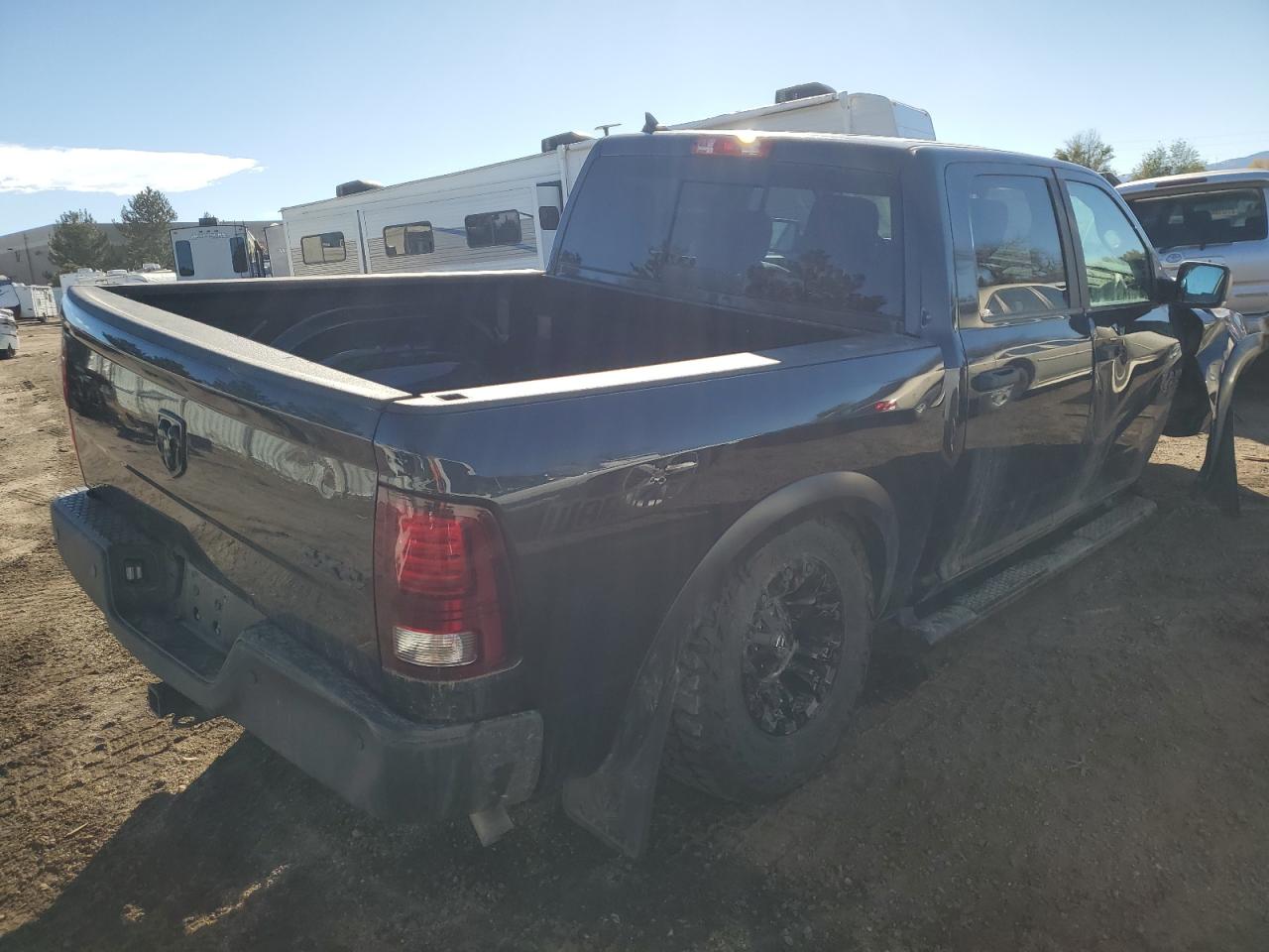 2020 RAM 1500 VIN 1C6RR7LG9LS140126 Copart auction photo, side damage thumbnail 3