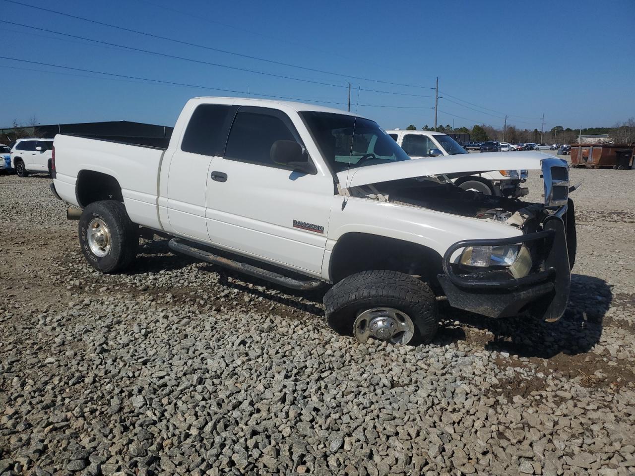 2002 Dodge RAM VIN 3B7KF23662M255383 Copart auction photo, front end damage thumbnail 4