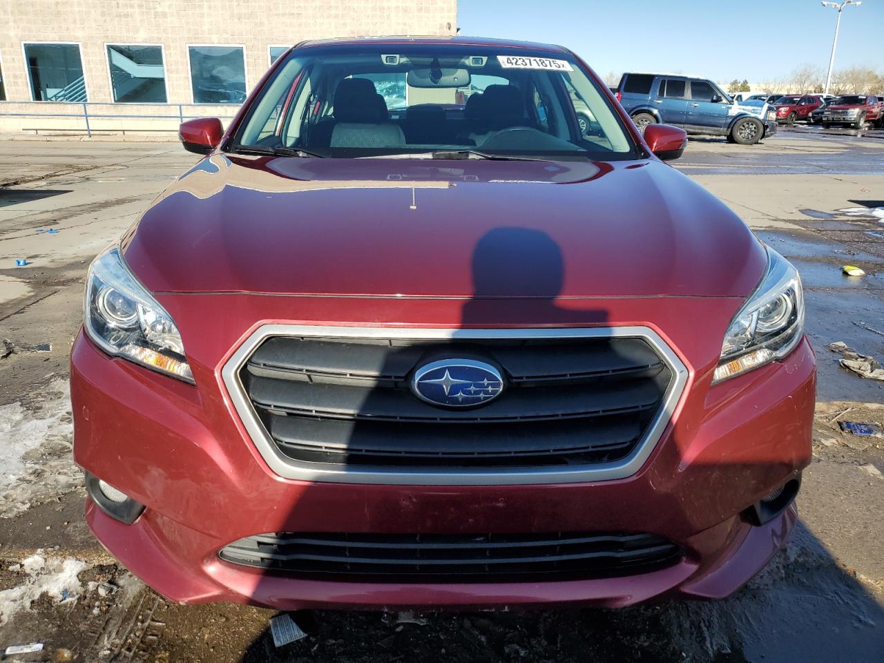2016 Subaru Legacy VIN 4S3BNBH66G3042101 Copart auction photo, rear end damage thumbnail 5