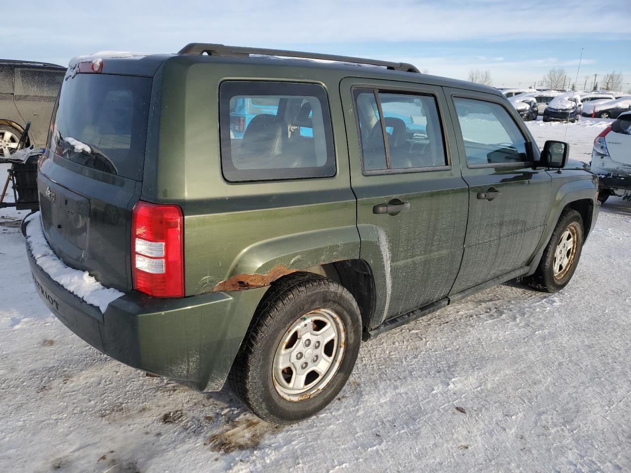 2008 Jeep Liberty (Patriot) VIN 1J8FT28018D589364 Copart auction photo, rear end / hail damage thumbnail 3