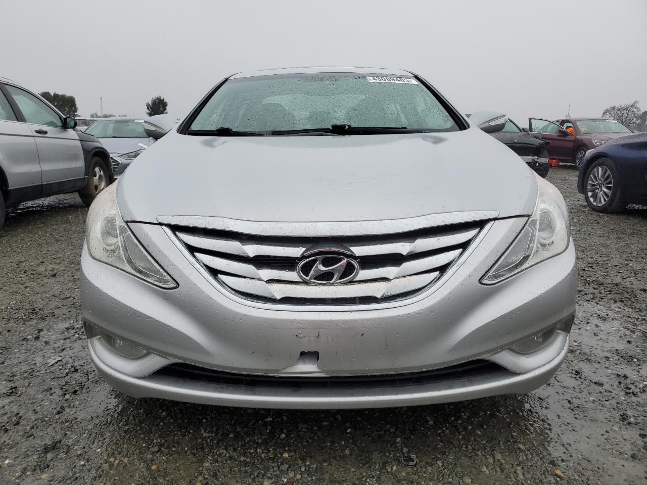 2013 Hyundai Sonata VIN 5NPEC4AC1DH673885 Copart auction photo, front end / side damage thumbnail 5