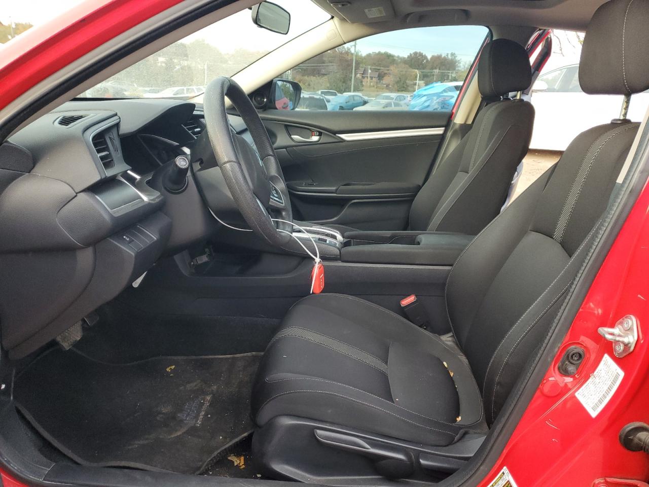 2016 Honda Civic VIN 2HGFC2F74GH574996 Copart auction photo, front end damage thumbnail 7