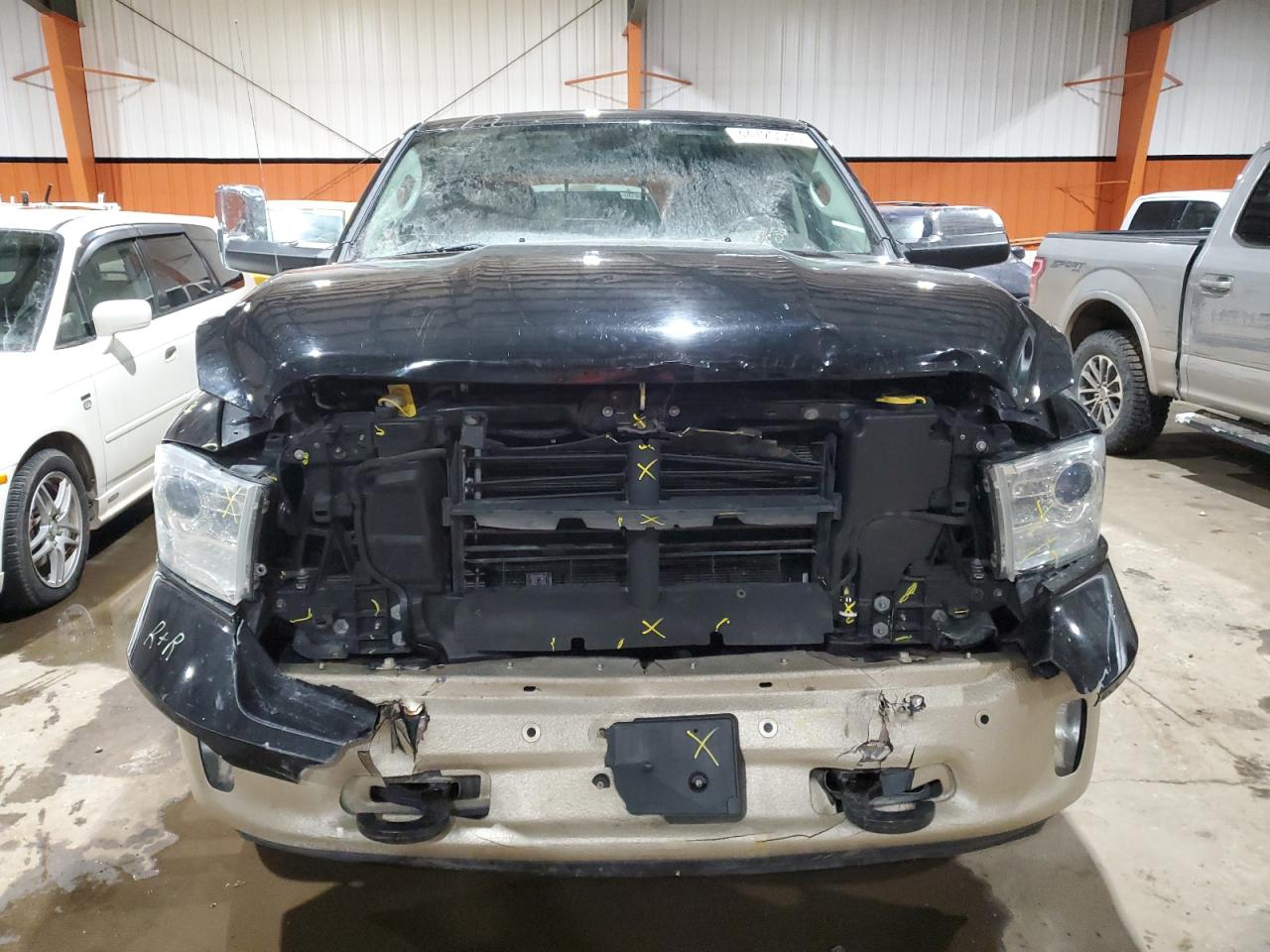 2014 RAM 1500 VIN 1C6RR7PT0ES367778 Copart auction photo, front end / minor dent/scratches damage thumbnail 5