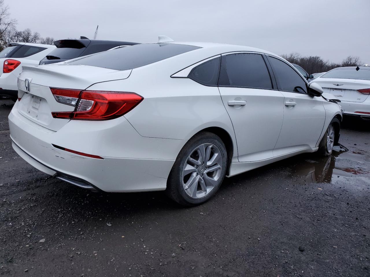 2019 Honda Accord VIN 1HGCV1F12KA157693 Copart auction photo, front end damage thumbnail 3