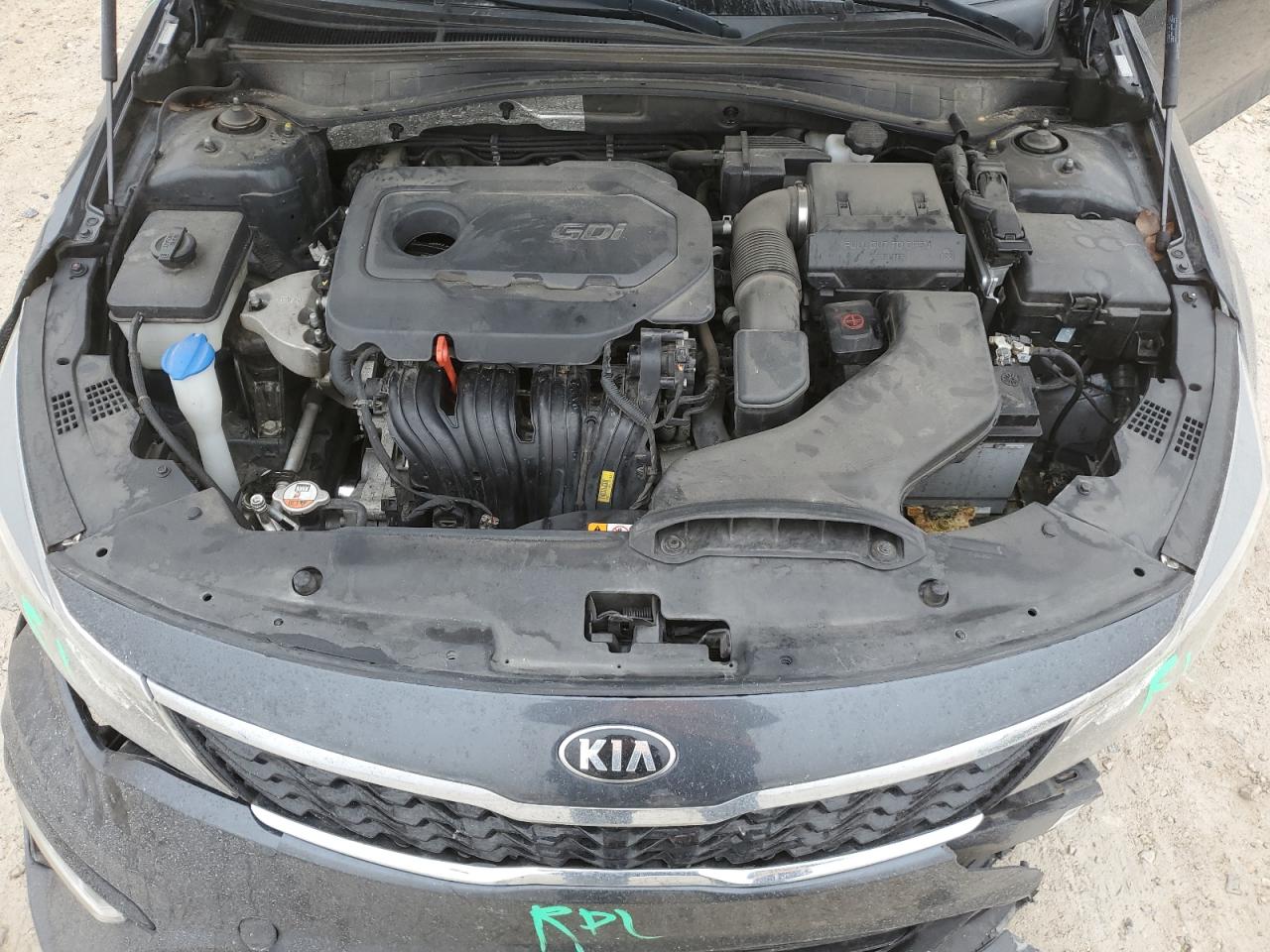 2020 KIA Optima VIN 5XXGT4L32LG442512 Copart auction photo, all over damage thumbnail 11