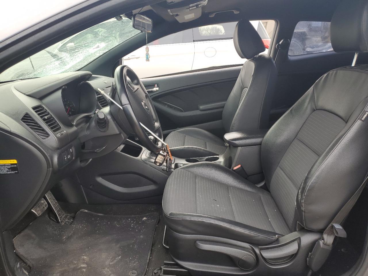 2015 KIA Forte VIN KNAFZ6A31F5380373 Copart auction photo, front end / side damage thumbnail 7
