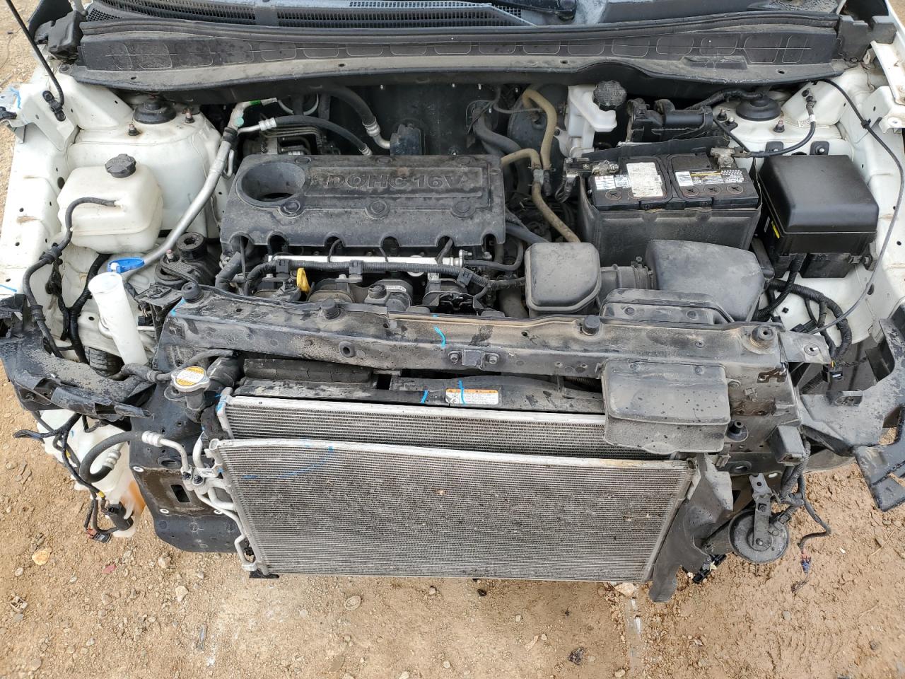 2012 Hyundai Tucson VIN KM8JU3AC7CU385794 Copart auction photo, front end / side damage thumbnail 12