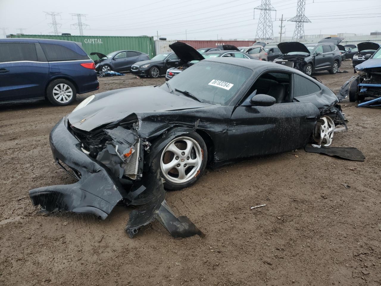 2000 Porsche 911 VIN WP0AA2994YS623247 - Copart auction photo