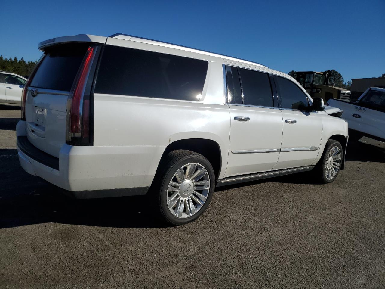 2016 Cadillac Escalade VIN 1GYS4KKJ9GR248116 Copart auction photo, front end damage thumbnail 3