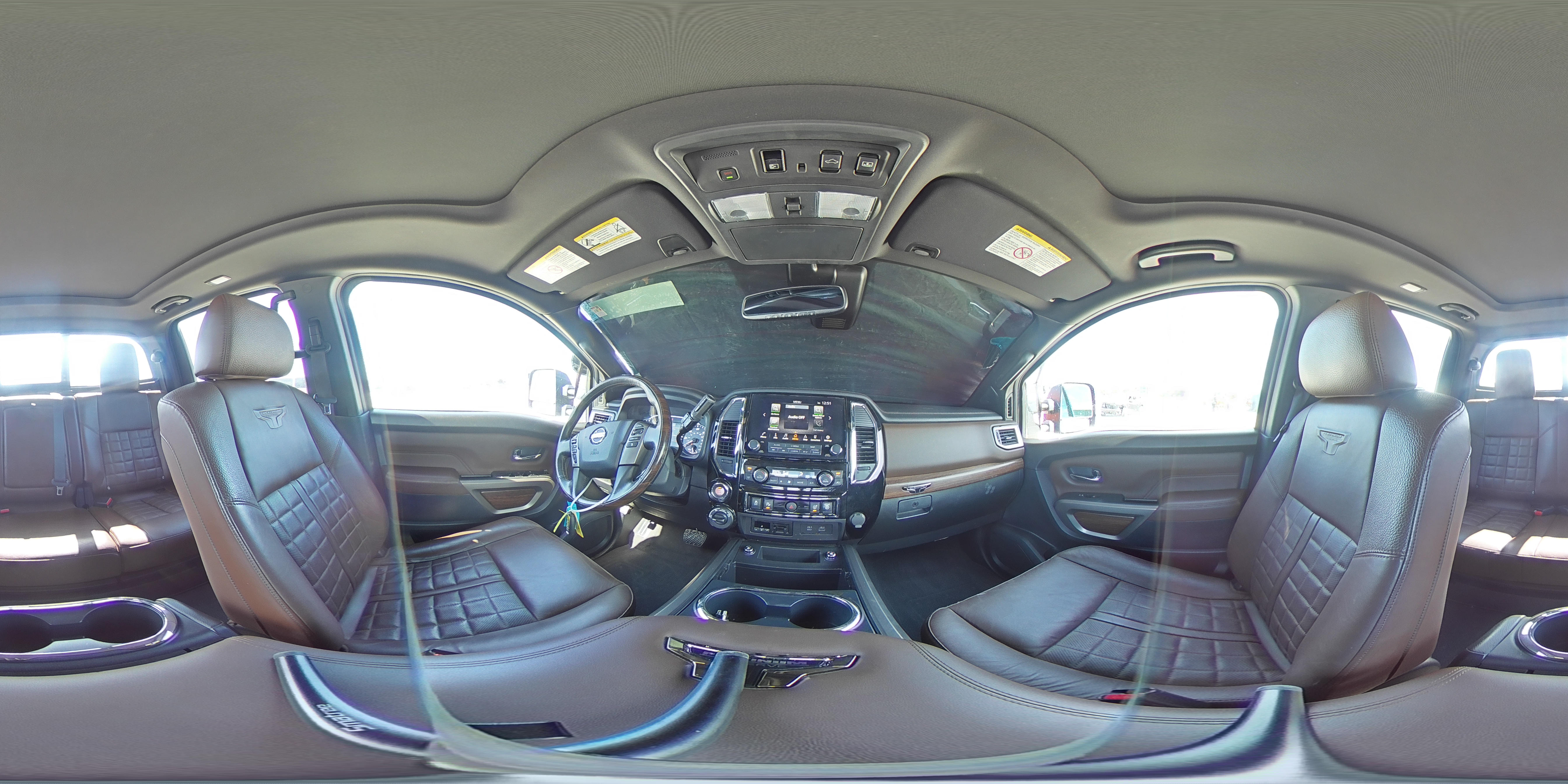 2021 Nissan Titan VIN 1N6AA1FB2MN530251 Copart auction photo, front end damage thumbnail 15
