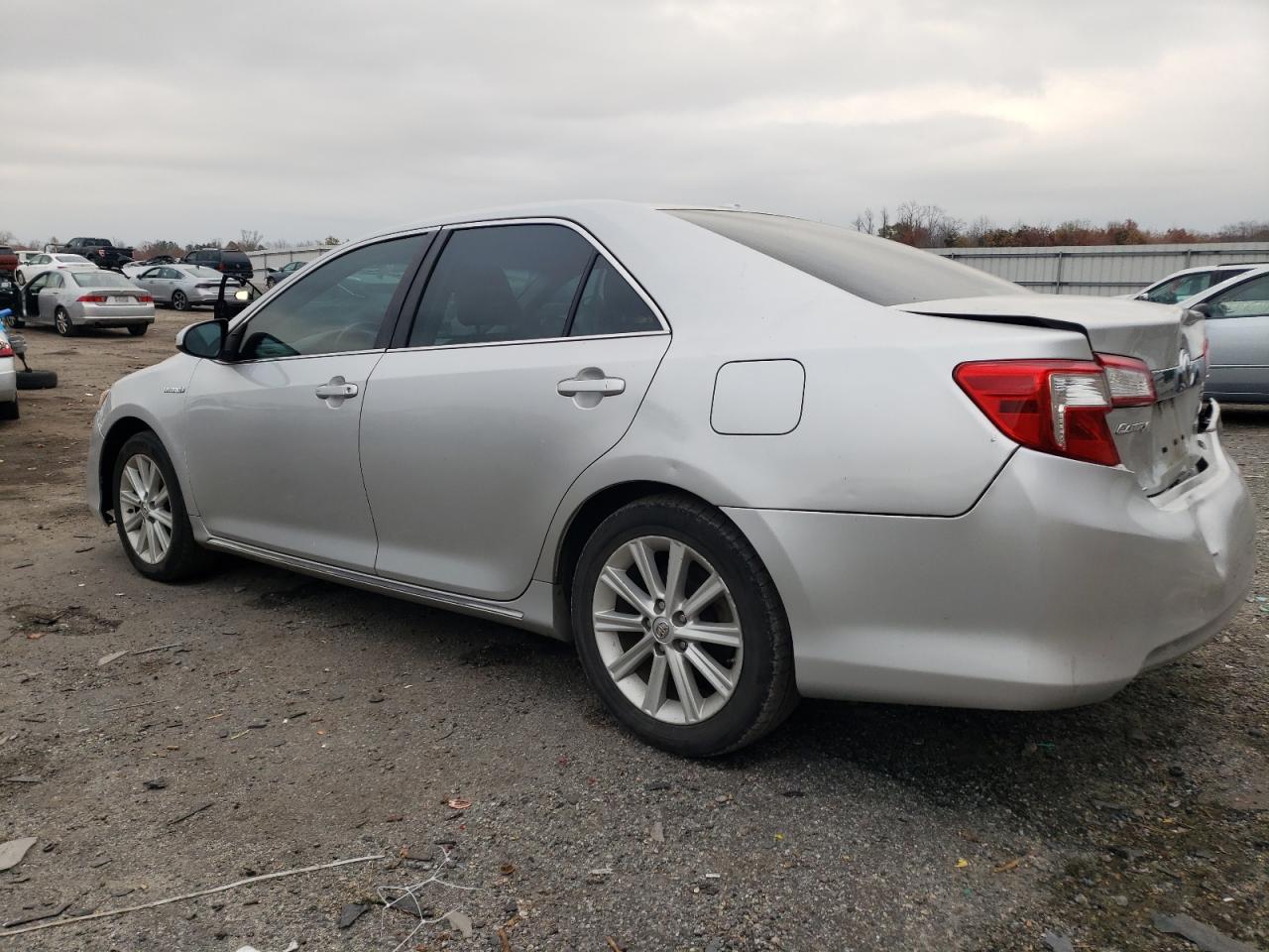 2014 Toyota Camry VIN 4T1BD1FK5EU129696 Copart auction photo, rear end / minor dent/scratches damage thumbnail 2