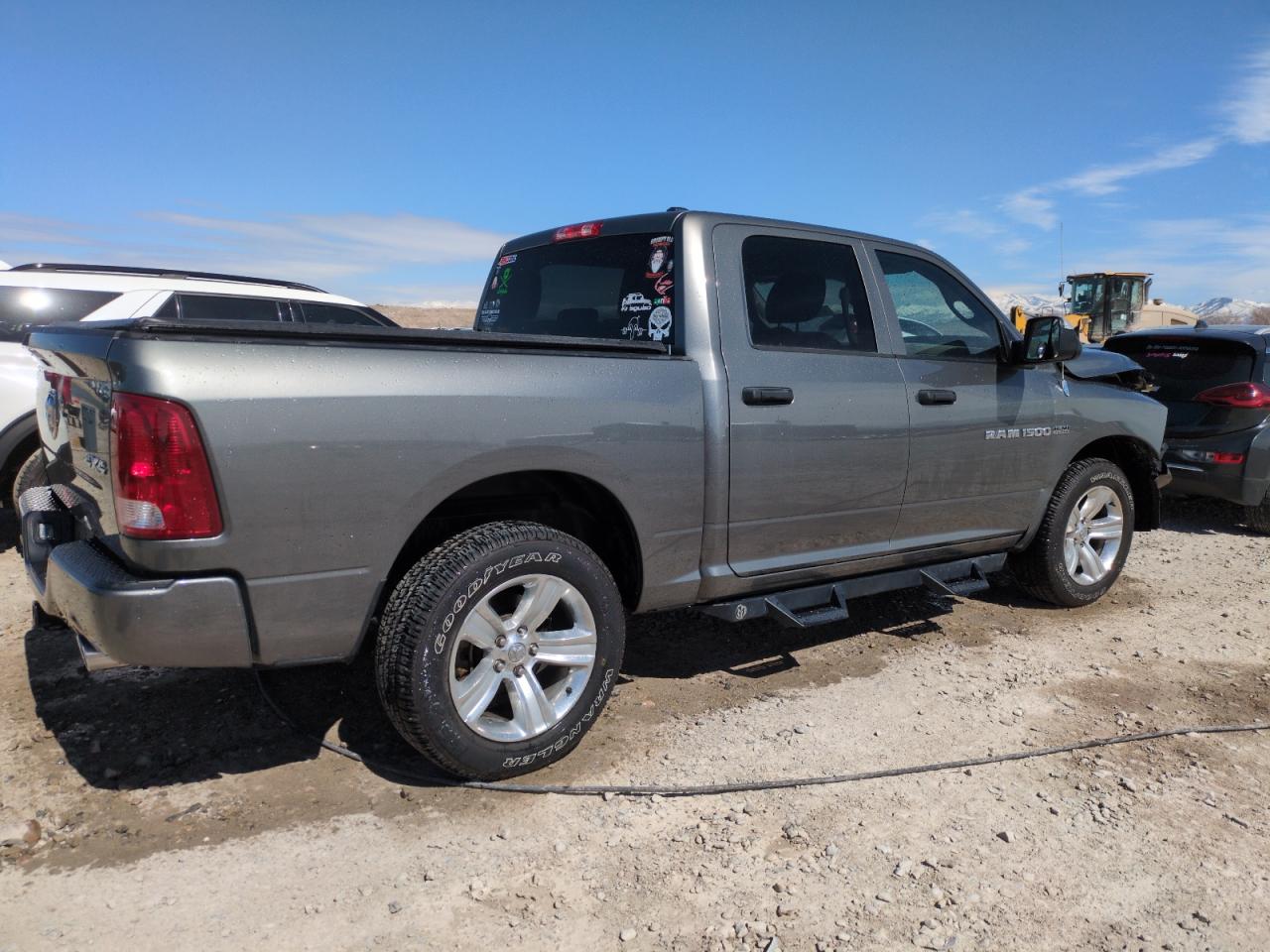 2012 Dodge RAM VIN 1C6RD7KT1CS194646 Copart auction photo, front end damage thumbnail 3