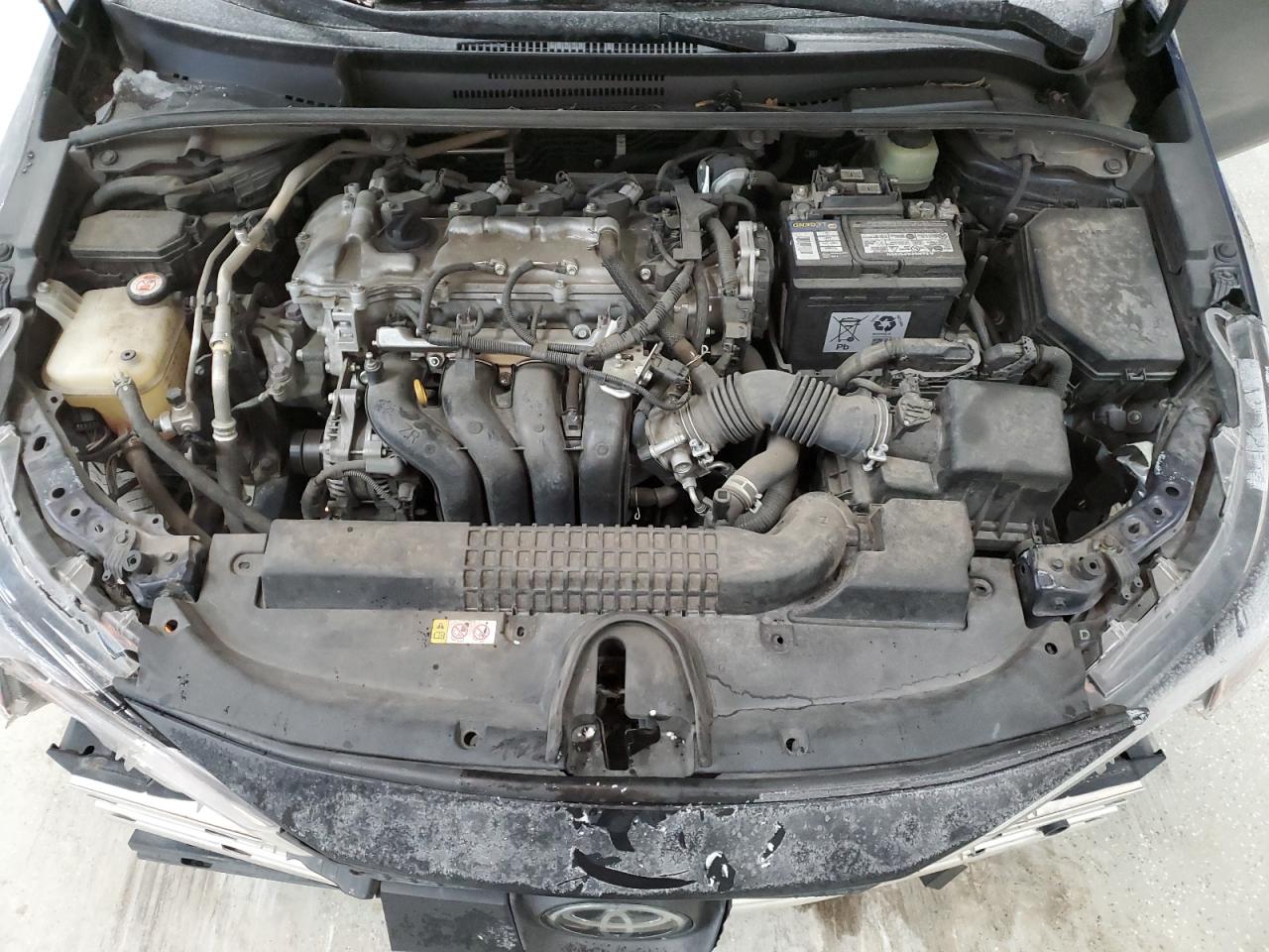2020 Toyota Corolla VIN JTDEPRAE8LJ055455 Copart auction photo, hail / all over damage thumbnail 11