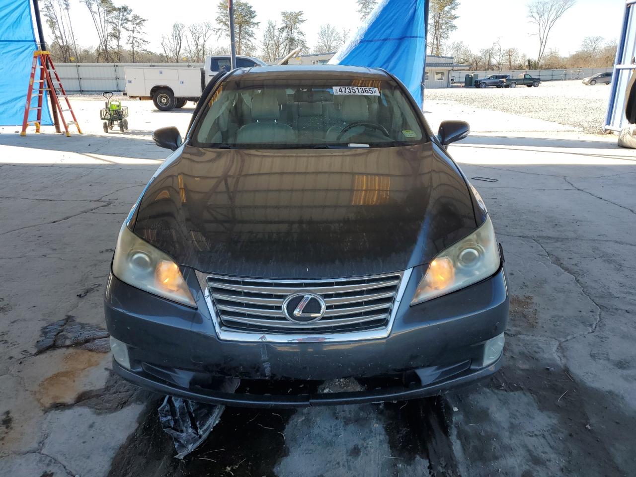 2011 Lexus ES VIN JTHBK1EG5B2445967 Copart auction photo, front end / side damage thumbnail 5