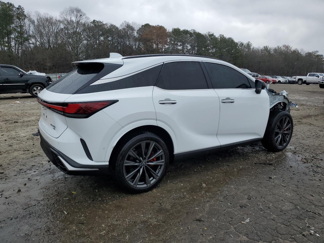 2023 Lexus RX VIN 2T2BAMCA4PC019258 Copart auction photo, front end damage thumbnail 3