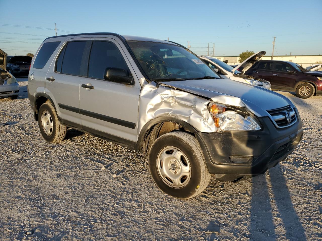 2004 Honda CR-V VIN SHSRD78404U249328 Copart auction photo, front end / minor dent/scratches damage thumbnail 4
