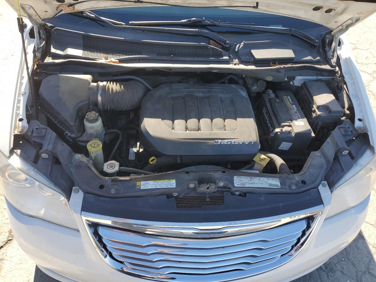 2011 Chrysler Town & Country VIN 2A4RR6DGXBR614371 Copart auction photo, side damage thumbnail 12