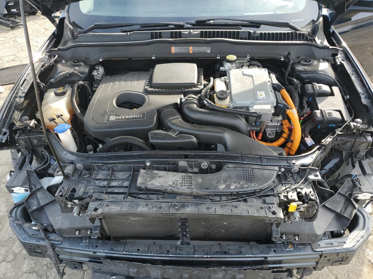 2020 Ford Fusion VIN 3FA6P0LU2LR114192 Copart auction photo, front end damage thumbnail 12