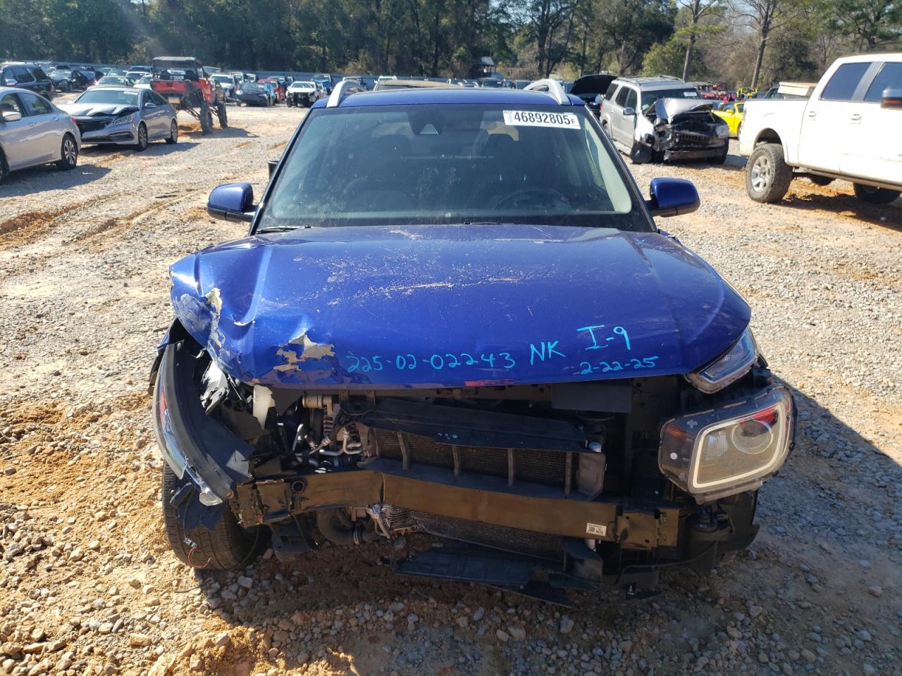 2021 Hyundai Venue VIN KMHRC8A38MU071785 Copart auction photo, front end damage thumbnail 5