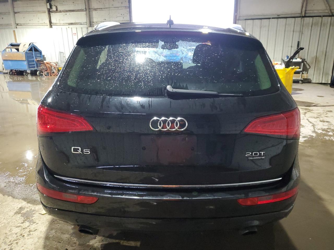 2017 Audi Q5 VIN WA1L2AFP7HA027004 Copart auction photo, side damage thumbnail 6