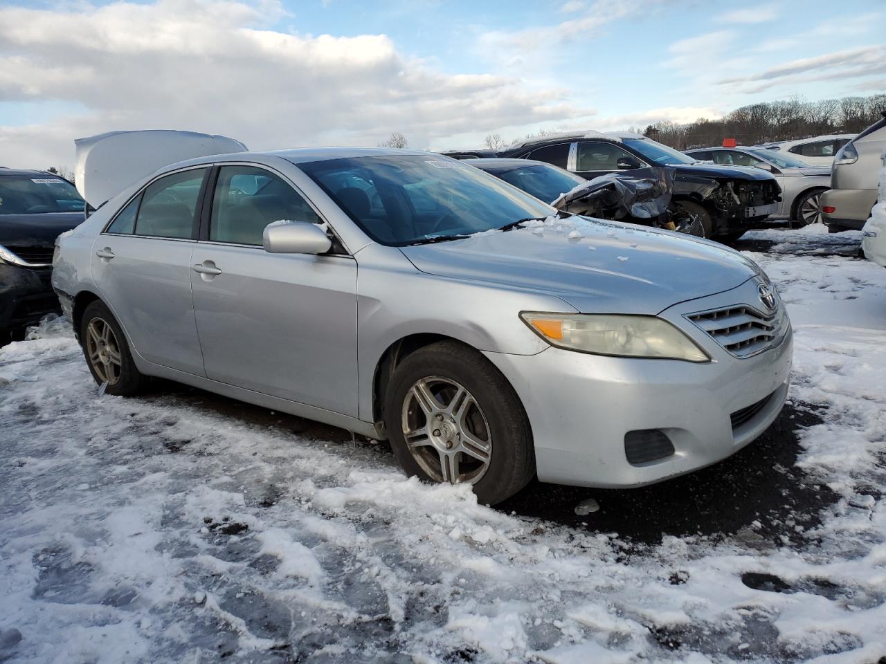 2011 Toyota Camry VIN 4T1BF3EK5BU654762 Copart auction photo, rear end damage thumbnail 4