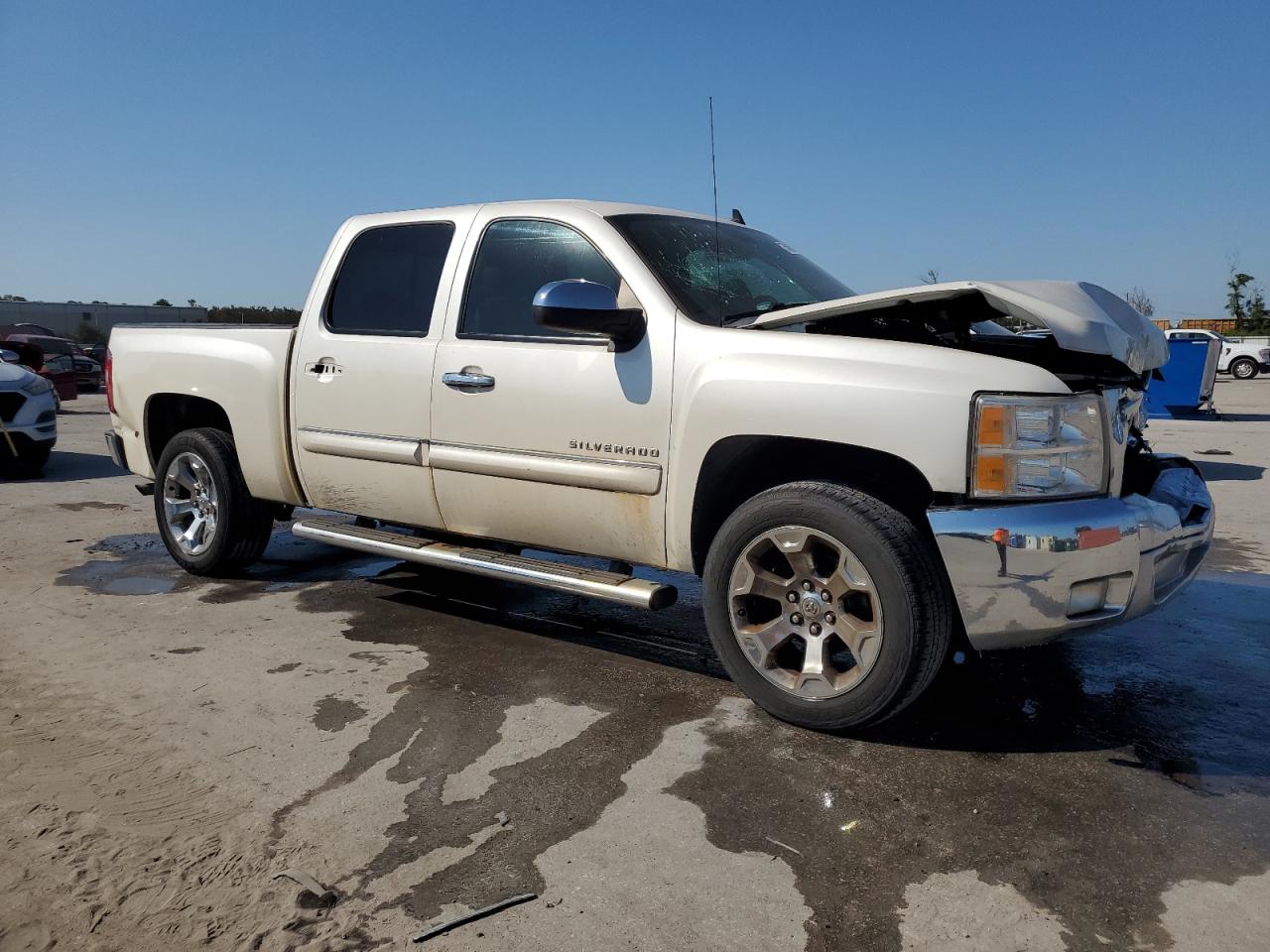 2012 Chevrolet Silverado VIN 3GCPCSE05CG287443 Copart auction photo, front end / rear end damage thumbnail 4