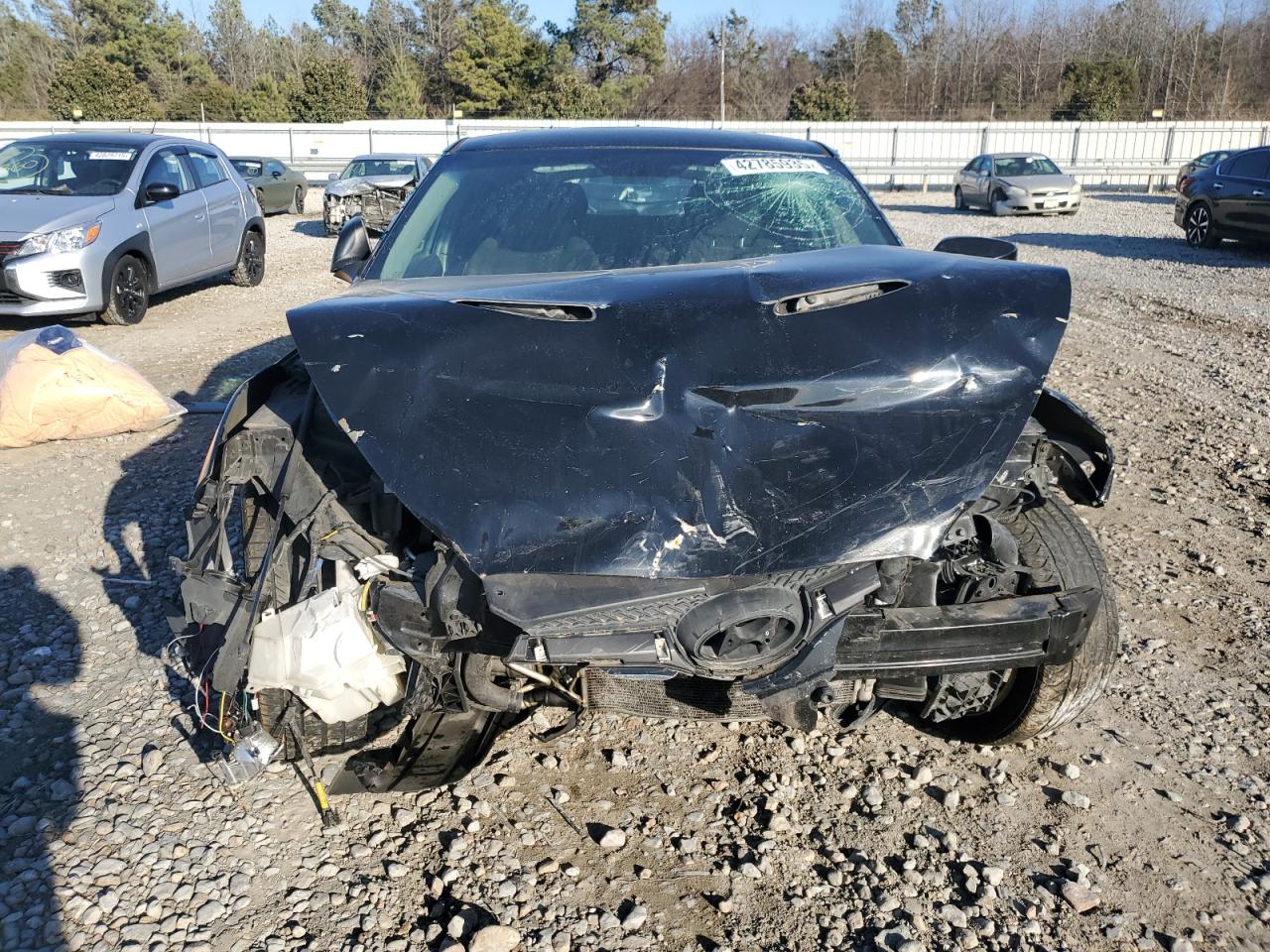 2015 Hyundai Veloster VIN KMHTC6AD6FU228929 Copart auction photo, front end / side damage thumbnail 5
