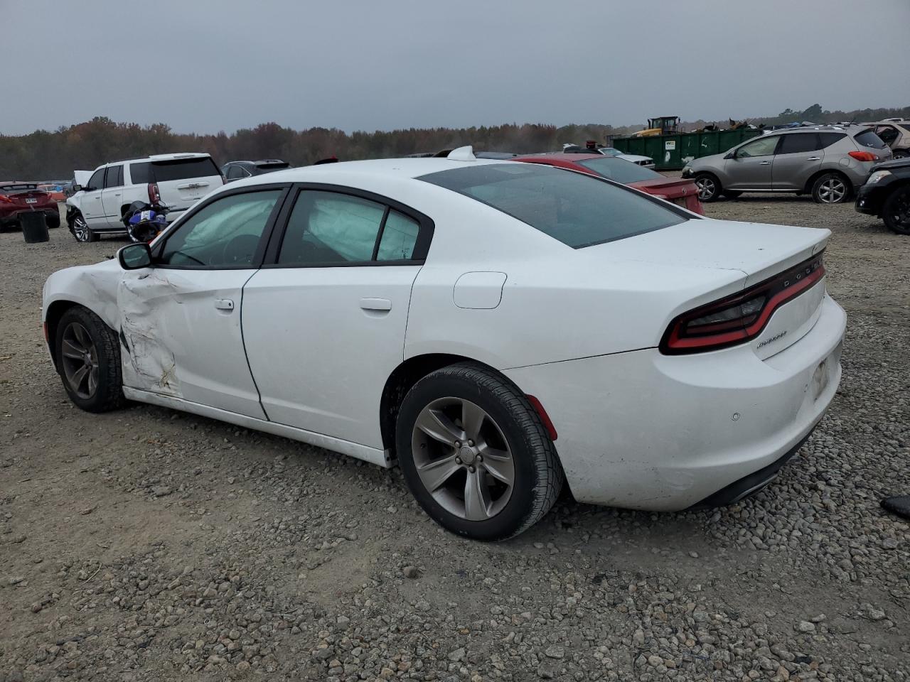 2018 Dodge Charger VIN 2C3CDXHG6JH122133 Copart auction photo, side damage thumbnail 2