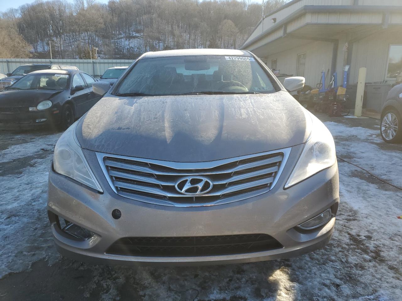 2013 Hyundai Azera VIN KMHFG4JGXDA221562 Copart auction photo, rear end / front end damage thumbnail 5
