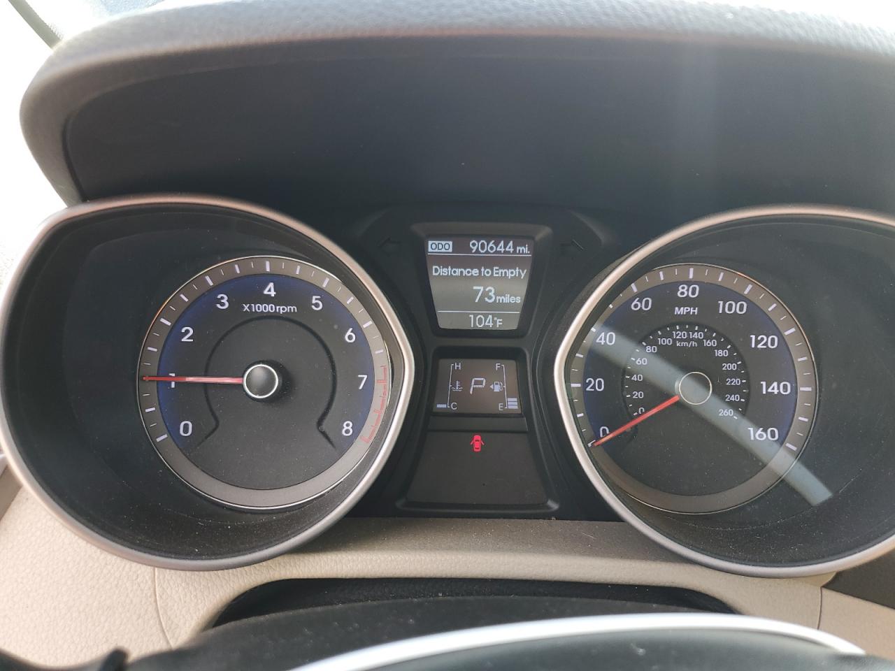 2015 Hyundai Elantra VIN KMHD35LH9FU248235 Copart auction photo, front end damage thumbnail 9