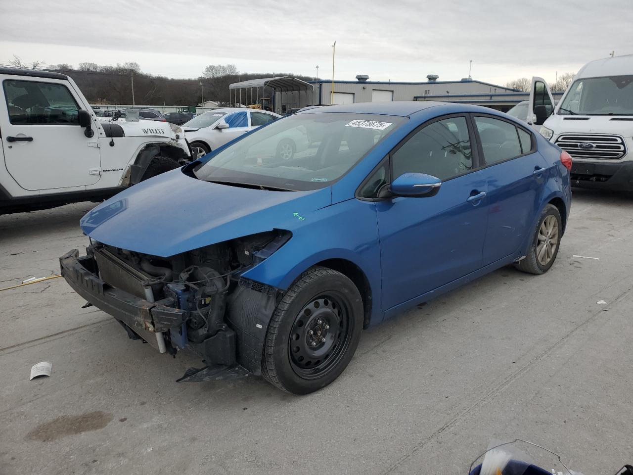 2014 KIA Forte VIN KNAFX4A68E5218999