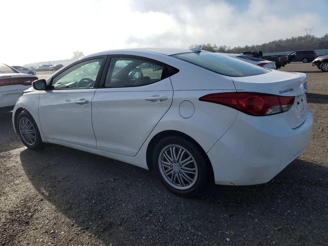 2012 Hyundai Elantra VIN 5NPDH4AE0CH069368 Copart auction photo, front end damage thumbnail 2