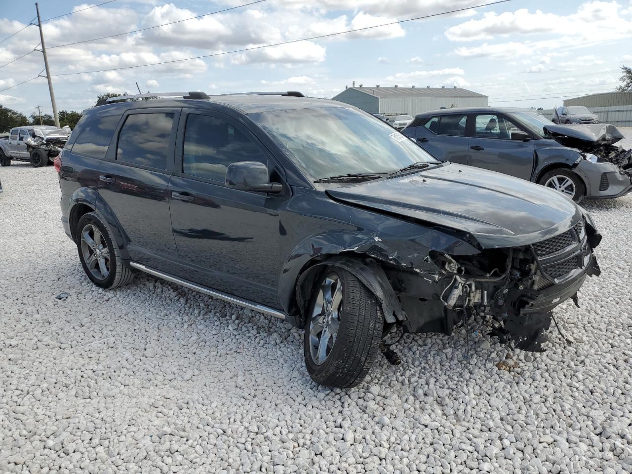 2017 Dodge Journey VIN 3C4PDCGB3HT599857 Copart auction photo, front end damage thumbnail 4