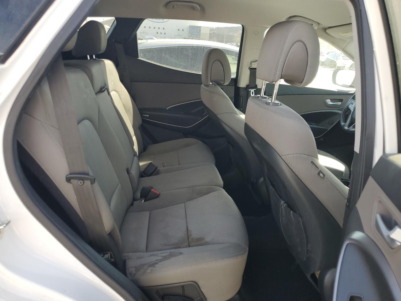 2014 Hyundai Santa Fe VIN 5XYZU3LB9EG162267 Copart auction photo, mechanical / front end damage thumbnail 11