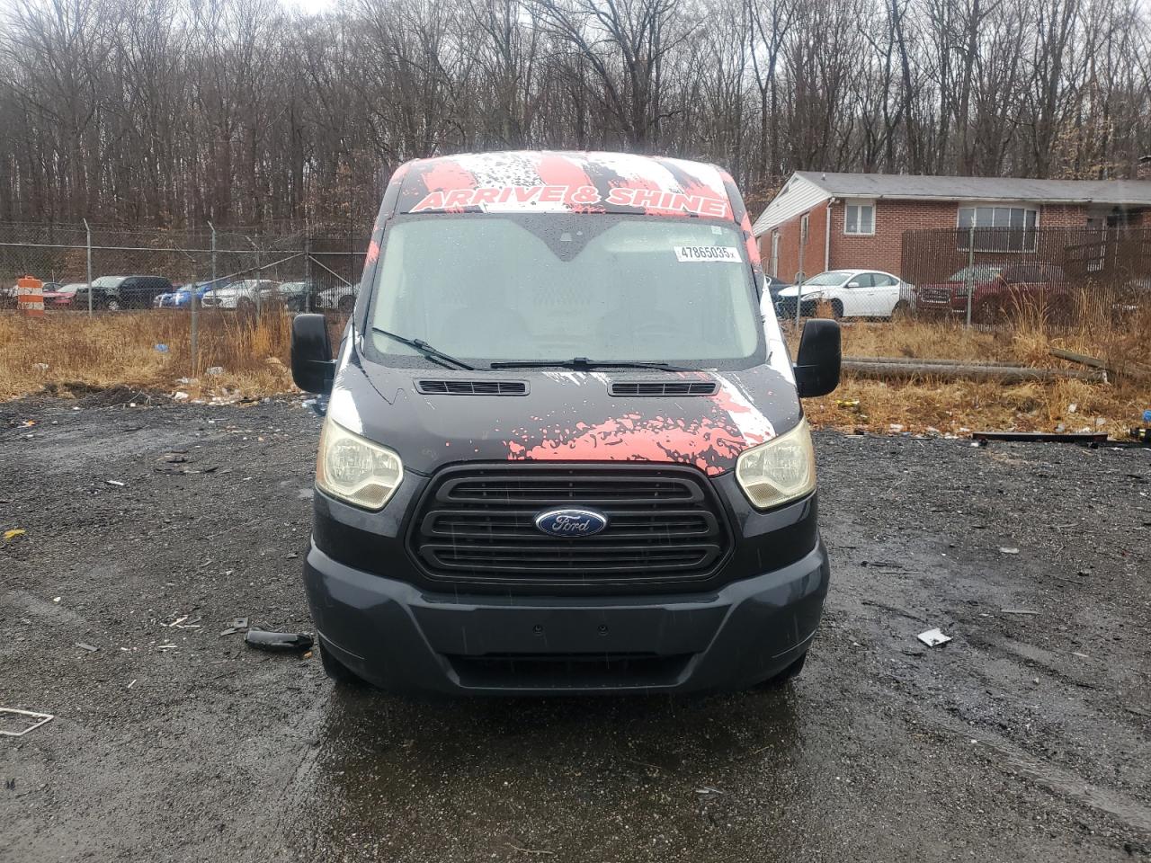 2017 Ford Transit VIN 1FTYR1CMXHKB34060 Copart auction photo, side damage thumbnail 5