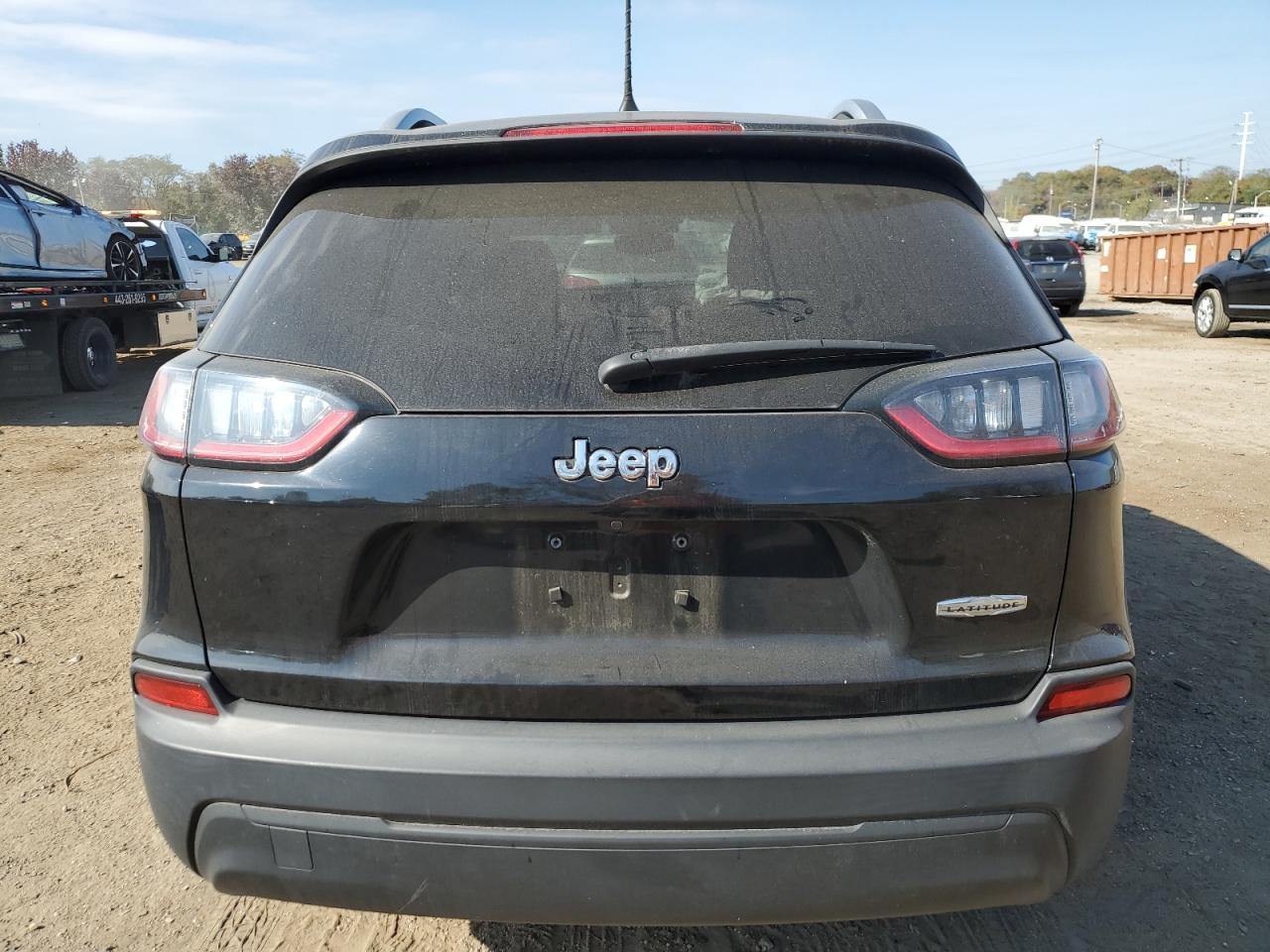 2021 Jeep Grand Cherokee VIN 1C4PJLCB8MD173550 Copart auction photo, front end / side damage thumbnail 6