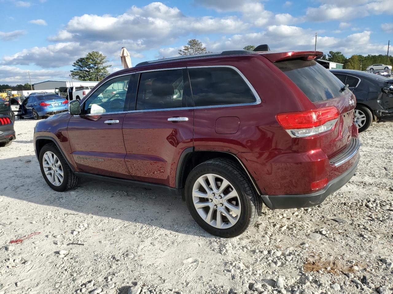 2017 Jeep Grand Cherokee VIN 1C4RJEBG2HC664421 Copart auction photo, rear end damage thumbnail 2