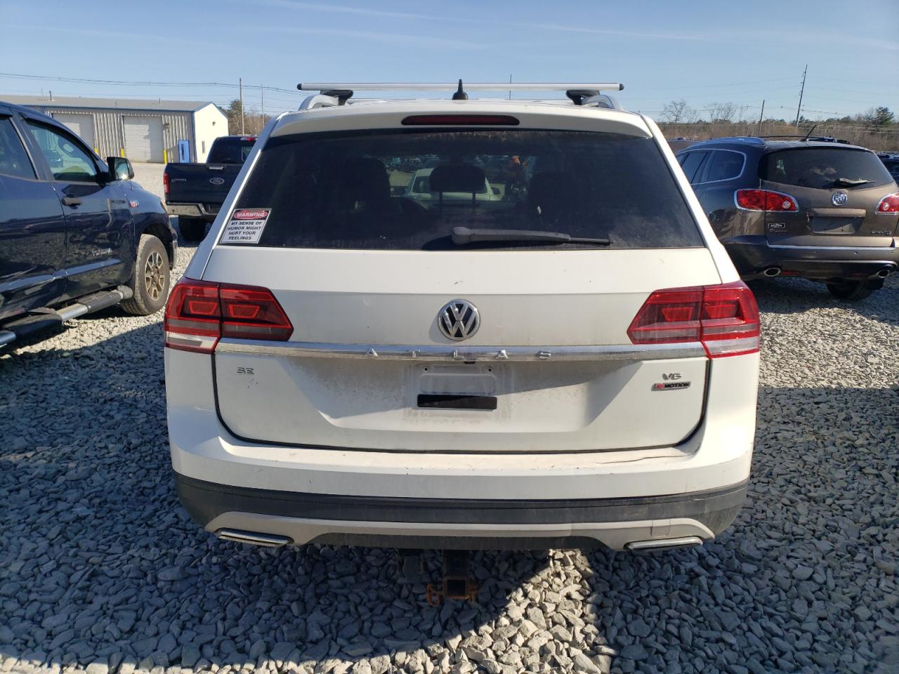 2018 Volkswagen Atlas VIN 1V2LR2CA1JC529488 Copart auction photo, front end / minor dent/scratches damage thumbnail 6