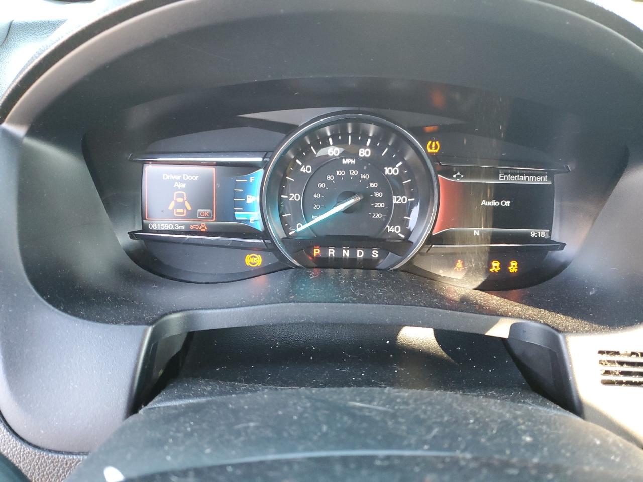 2017 Ford Explorer VIN 1FM5K8DH2HGD97174 Copart auction photo, front end / undercarriage damage thumbnail 9