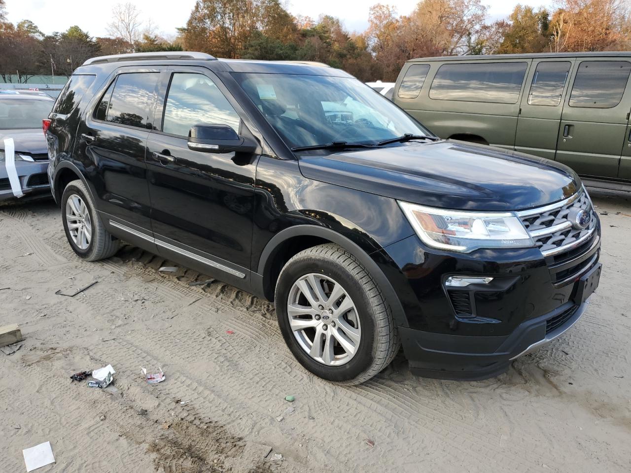 2018 Ford Explorer VIN 1FM5K8D86JGA94985 Copart auction photo, side damage thumbnail 4