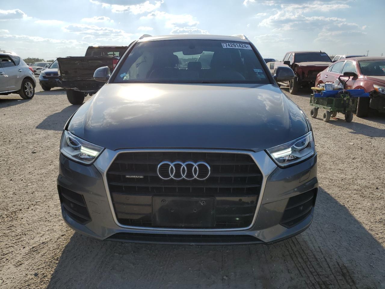 2017 Audi Q3 VIN WA1ECCFS0HR010018 Copart auction photo, side damage thumbnail 5