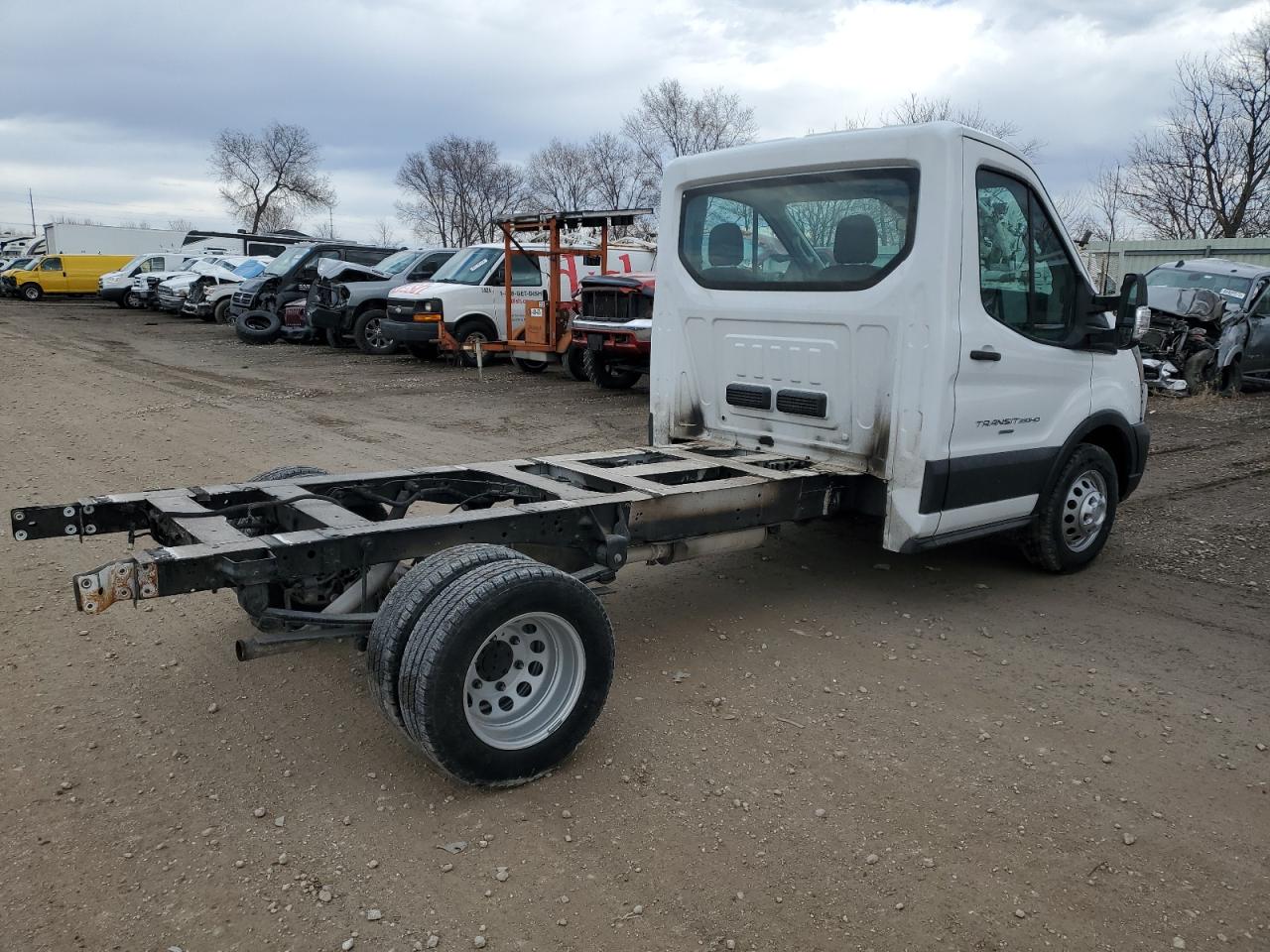 2023 Ford Transit VIN 1FDRU6ZG4PKA32037 Copart auction photo, front end damage thumbnail 3