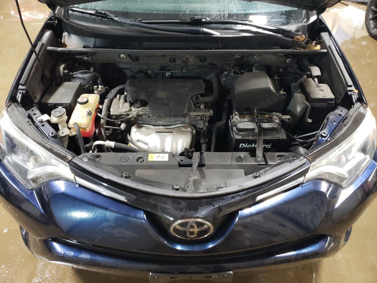 2017 Toyota RAV 4 VIN JTMZFREV4HD101206 Copart auction photo, rear end damage thumbnail 11