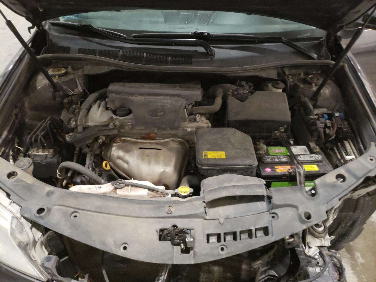 2012 Toyota Camry VIN 4T4BF1FK5CR163831 Copart auction photo, front end / undercarriage damage thumbnail 11