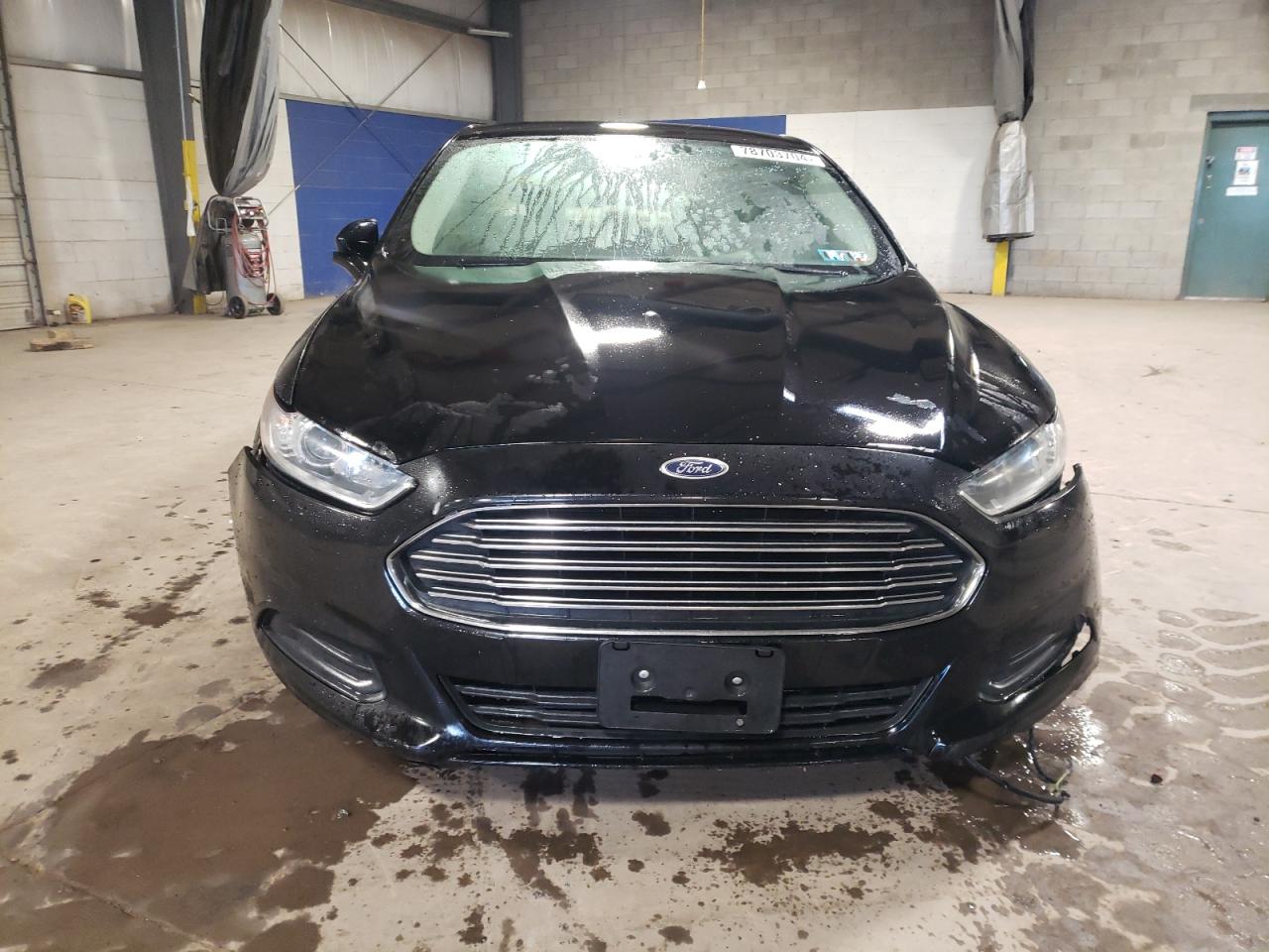 2016 Ford Fusion VIN 3FA6P0H72GR318662 Copart auction photo, side / front end damage thumbnail 5