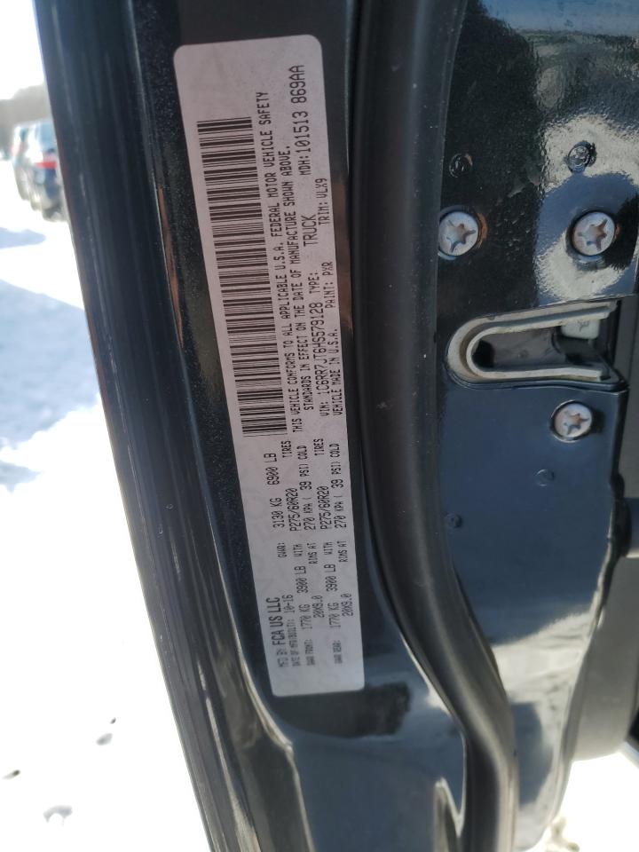 2017 RAM 1500 VIN 1C6RR7JT6HS579128 Copart auction photo, front end / minor dent/scratches damage thumbnail 12