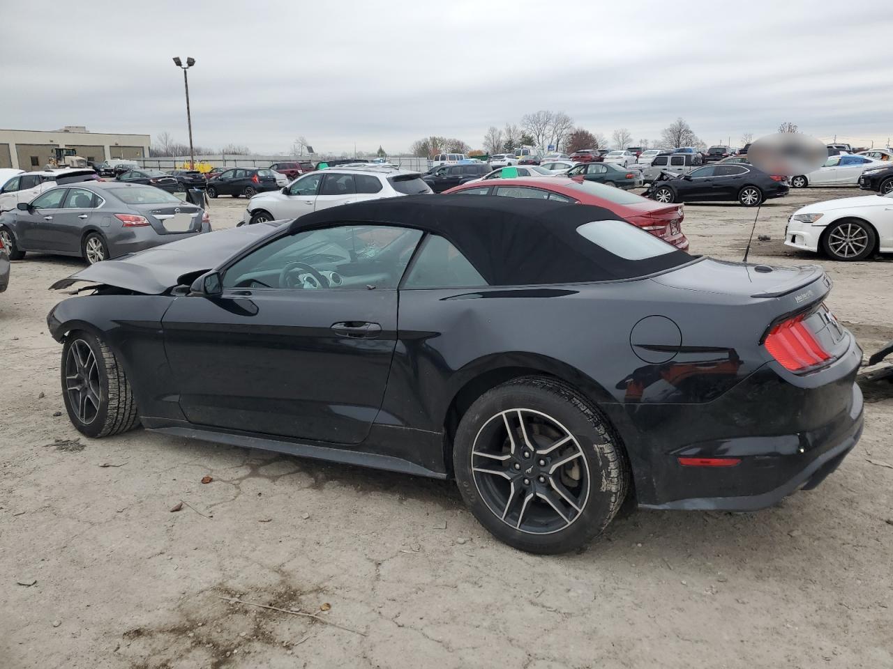 2020 Ford Mustang VIN 1FATP8UH6L5101631 Copart auction photo, front end / side damage thumbnail 2